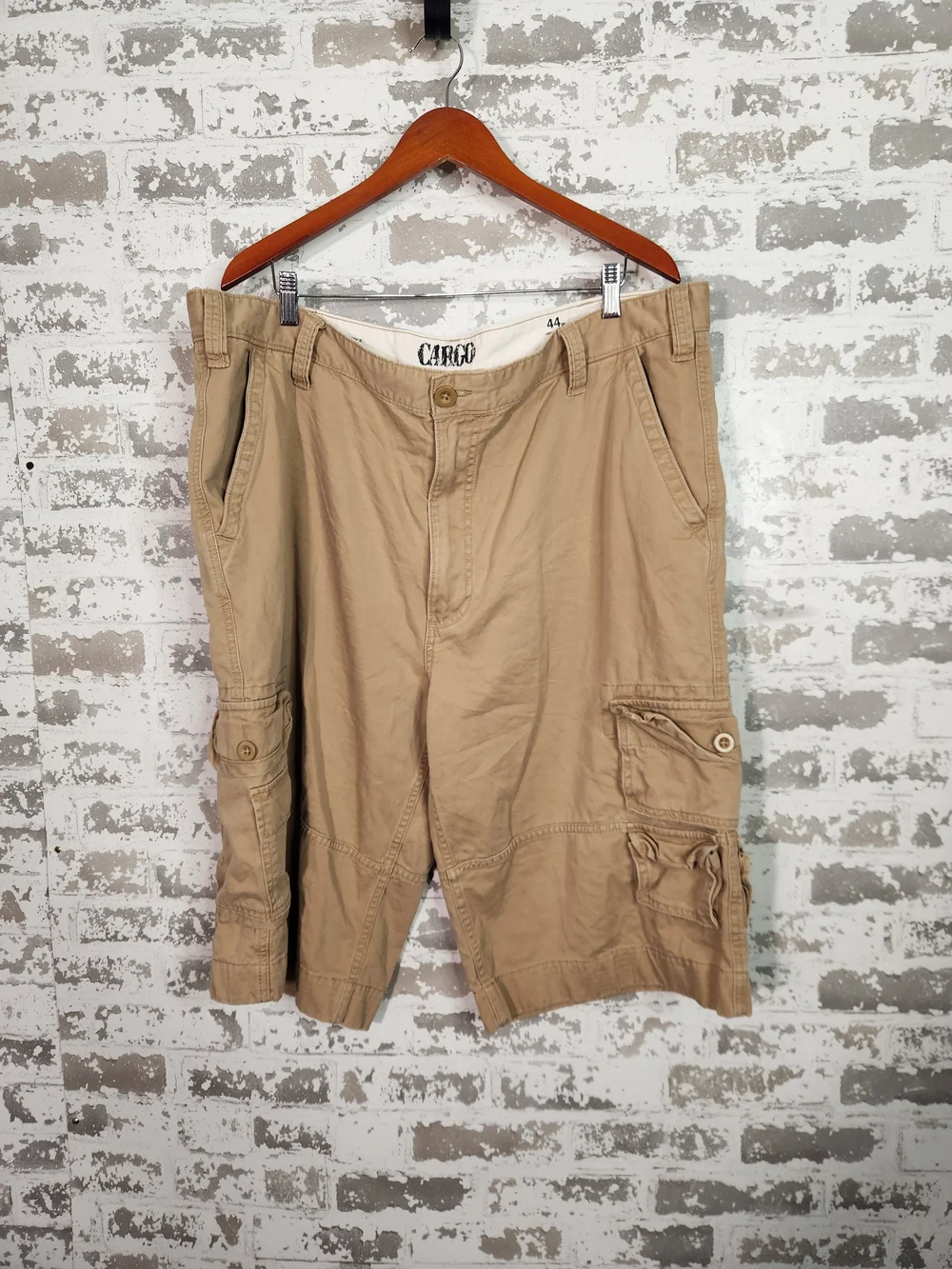 Roundtree & Yorke Tan Cargo Shorts
